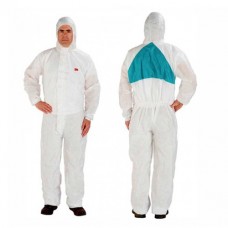 3M 4520 Beyaz Yeşil Koruyucu İş Tulumu